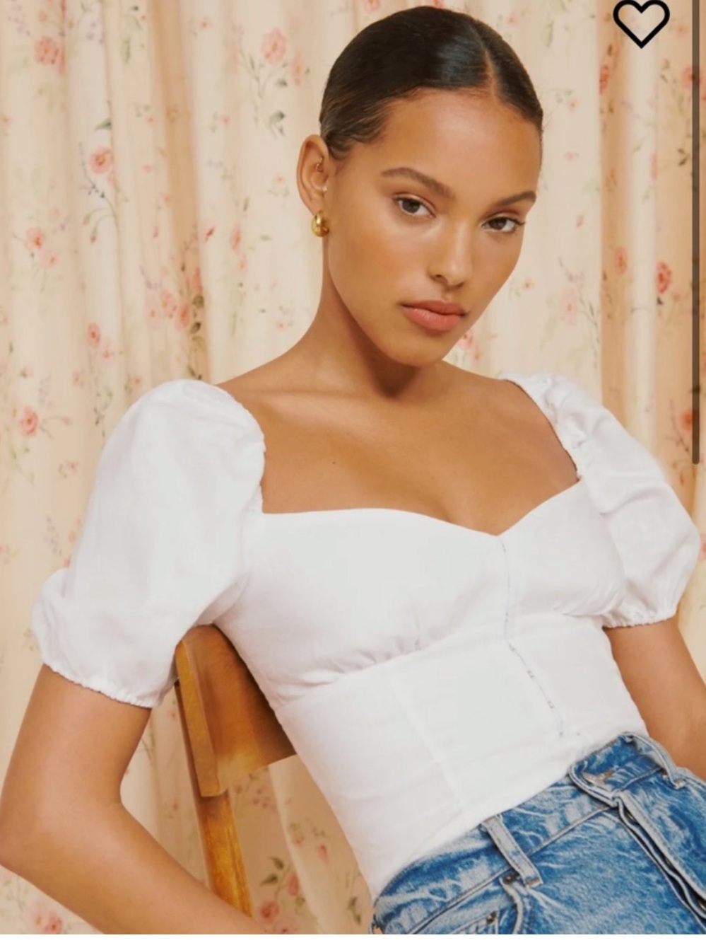Reformation Rome 💯 Linen Top Blouse - Picture 3 of 12